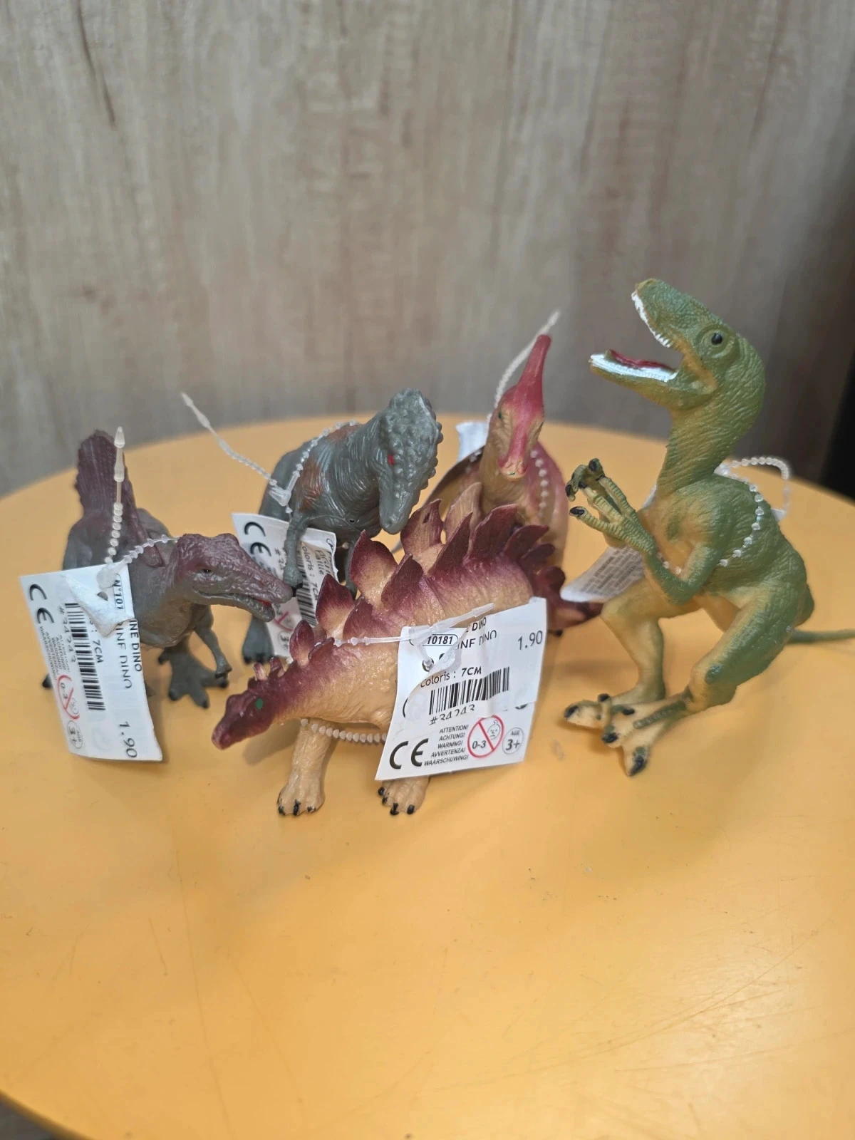 5 figurines dinosaures - lot N°4 - 3ans+